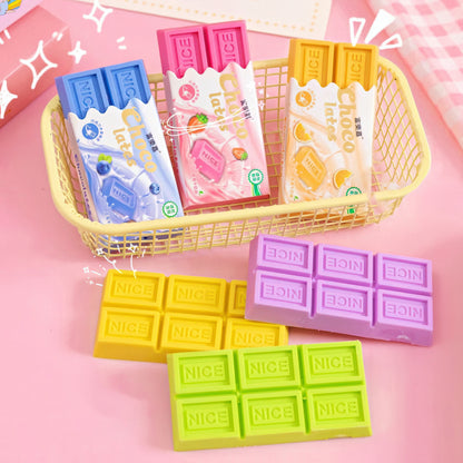 Chocolate and Cookie Shaped Erasers