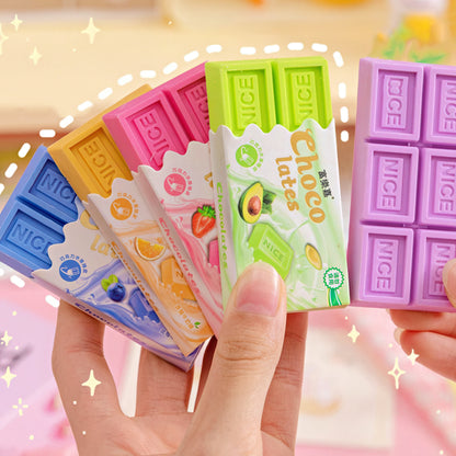 Chocolate and Cookie Shaped Erasers