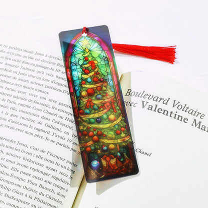 Christmas Theme Acrylic Bookmark
