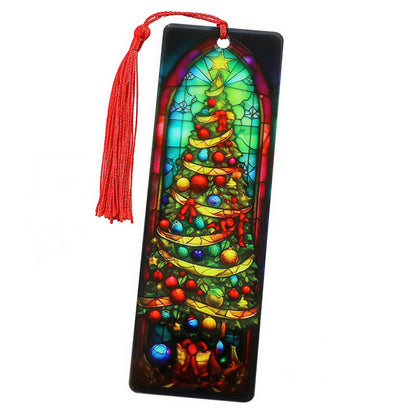 Christmas Theme Acrylic Bookmark