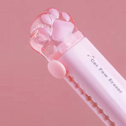 Cat Paw Retractable Eraser