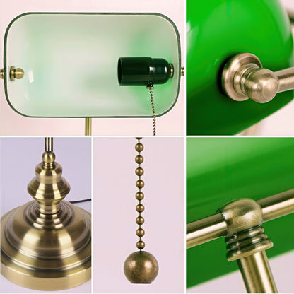 Retro Banker's Desk Lamp