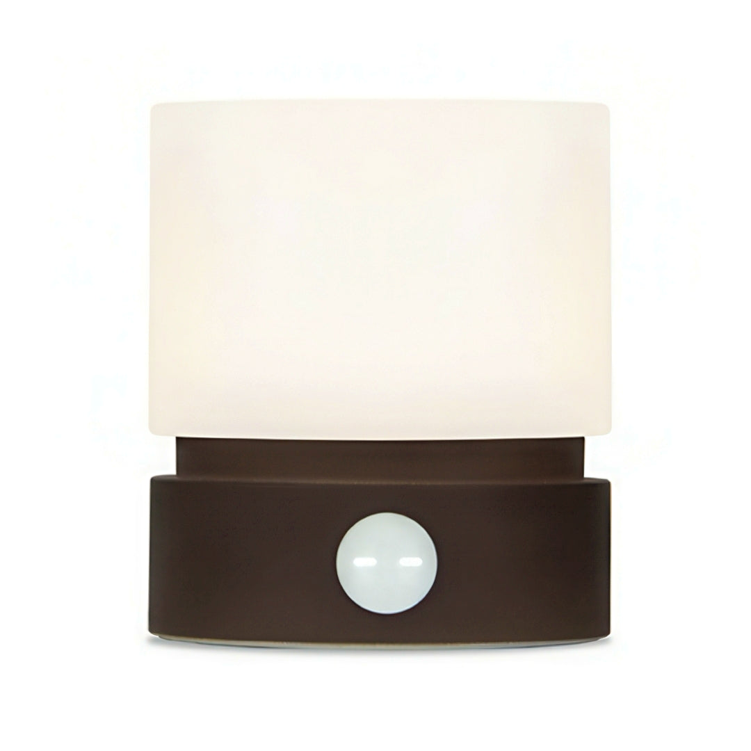 Cylindrical Portable Nightlight with Stepless Dimming