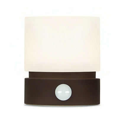 Cylindrical Portable Nightlight with Stepless Dimming