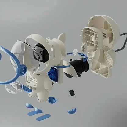 Smart Astronaut Bluetooth Speaker with Alarm Clock