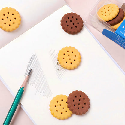 Chocolate and Cookie Shaped Erasers