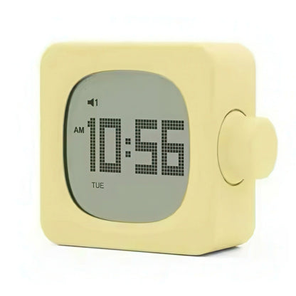 Rechargeable Alarm Clock with LCD Display