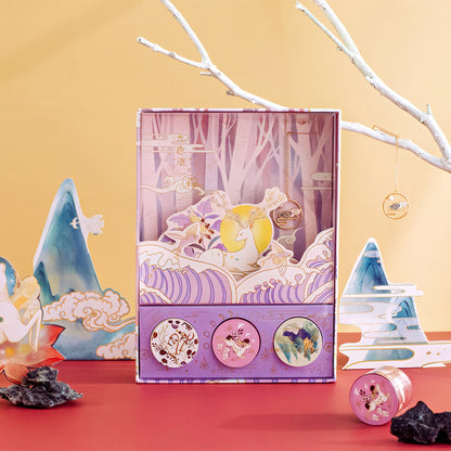 Chinese Theme Washi Tape Gift Box