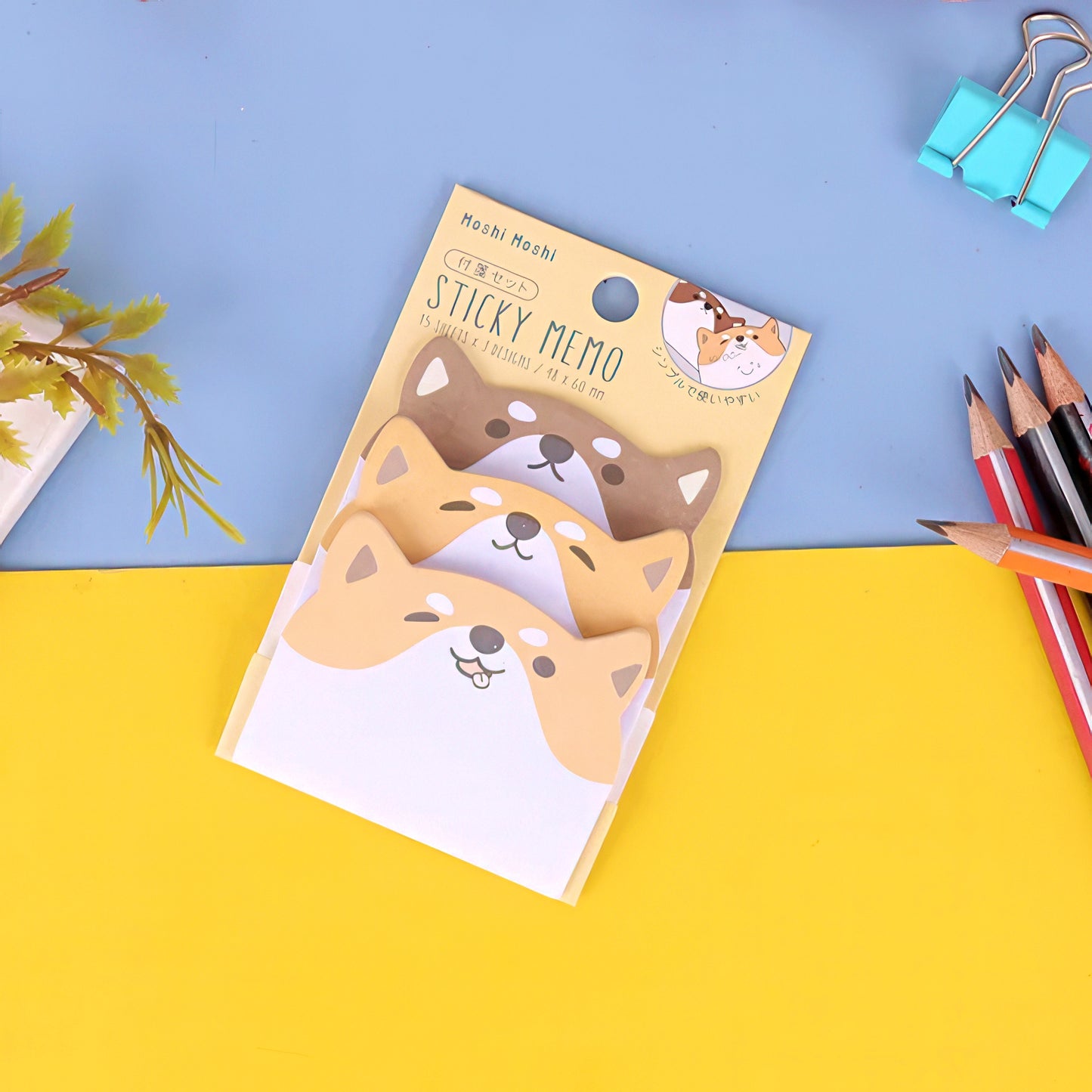 Cute Pet Face Sticky Notes