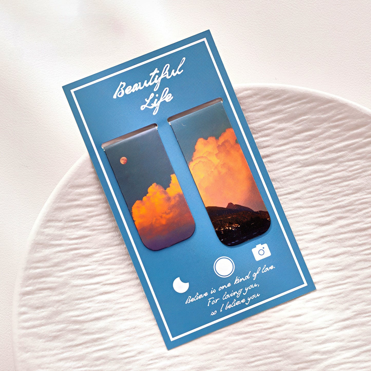 Beautiful Scenery Magnetic Bookmark Set