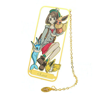 Pokemon Trainers Metal Bookmark