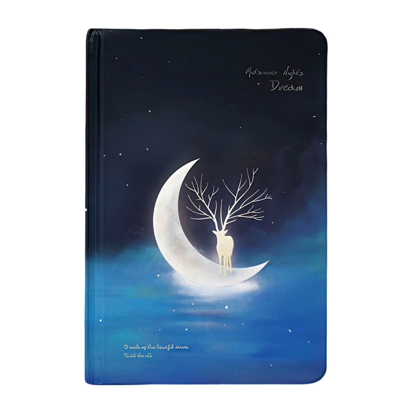 Dreamy Luminous Hardcover Journal