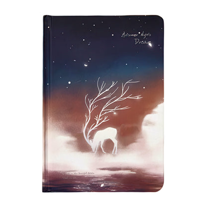 Dreamy Luminous Hardcover Journal