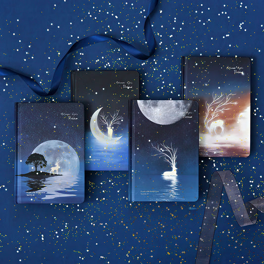 Dreamy Luminous Hardcover Journal