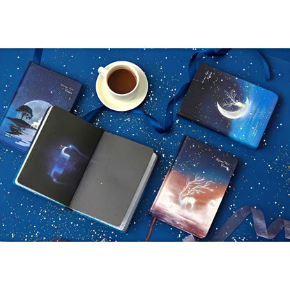 Dreamy Luminous Hardcover Journal