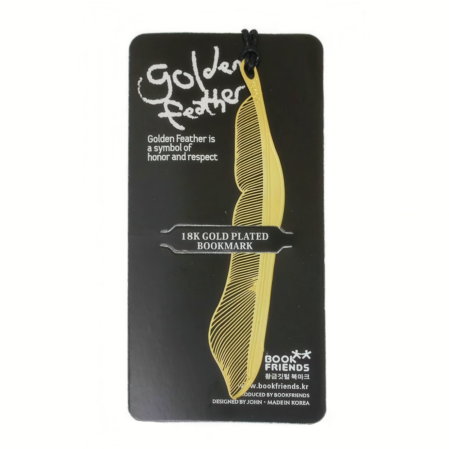 Retro Gold Plated Bookmark