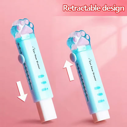 Cat Paw Retractable Eraser