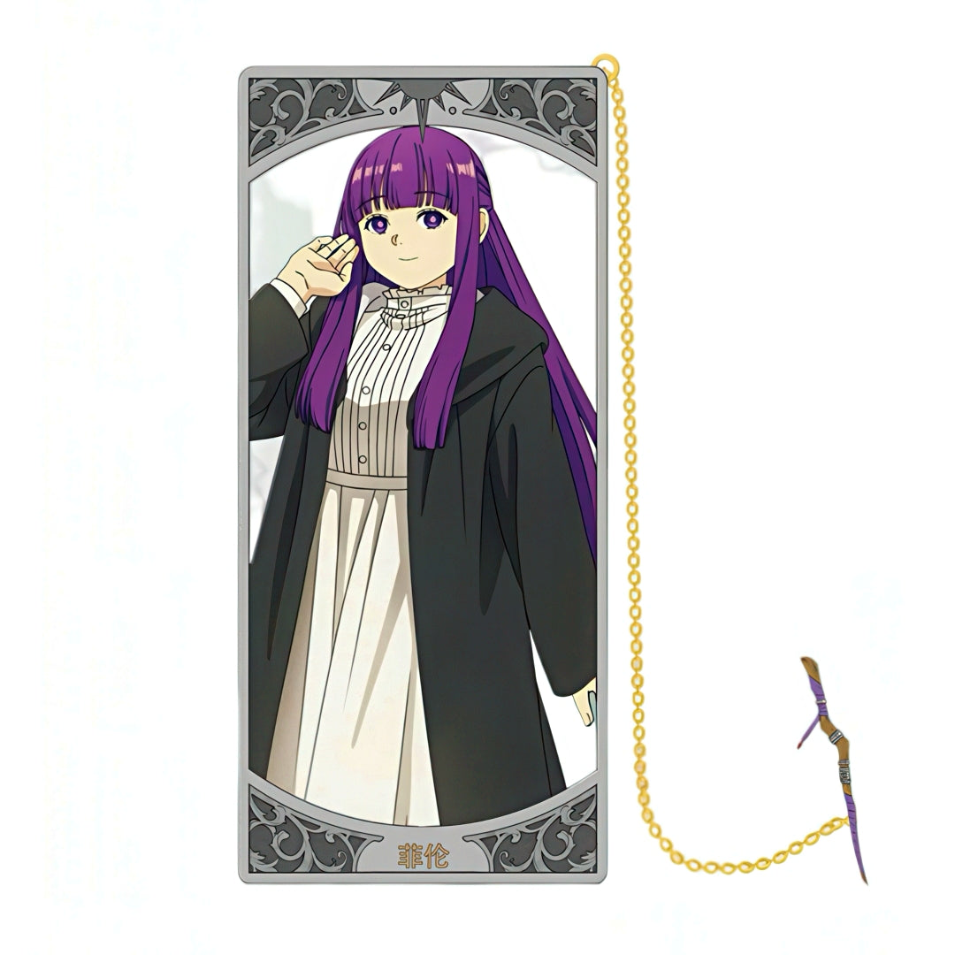 Frieren Anime Themed Metal Bookmark