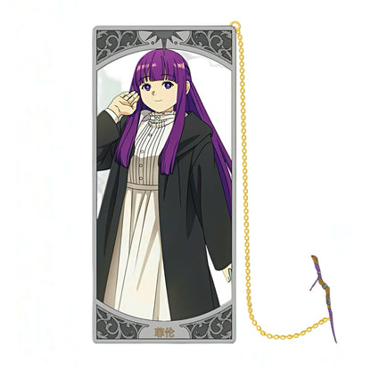 Frieren Anime Themed Metal Bookmark