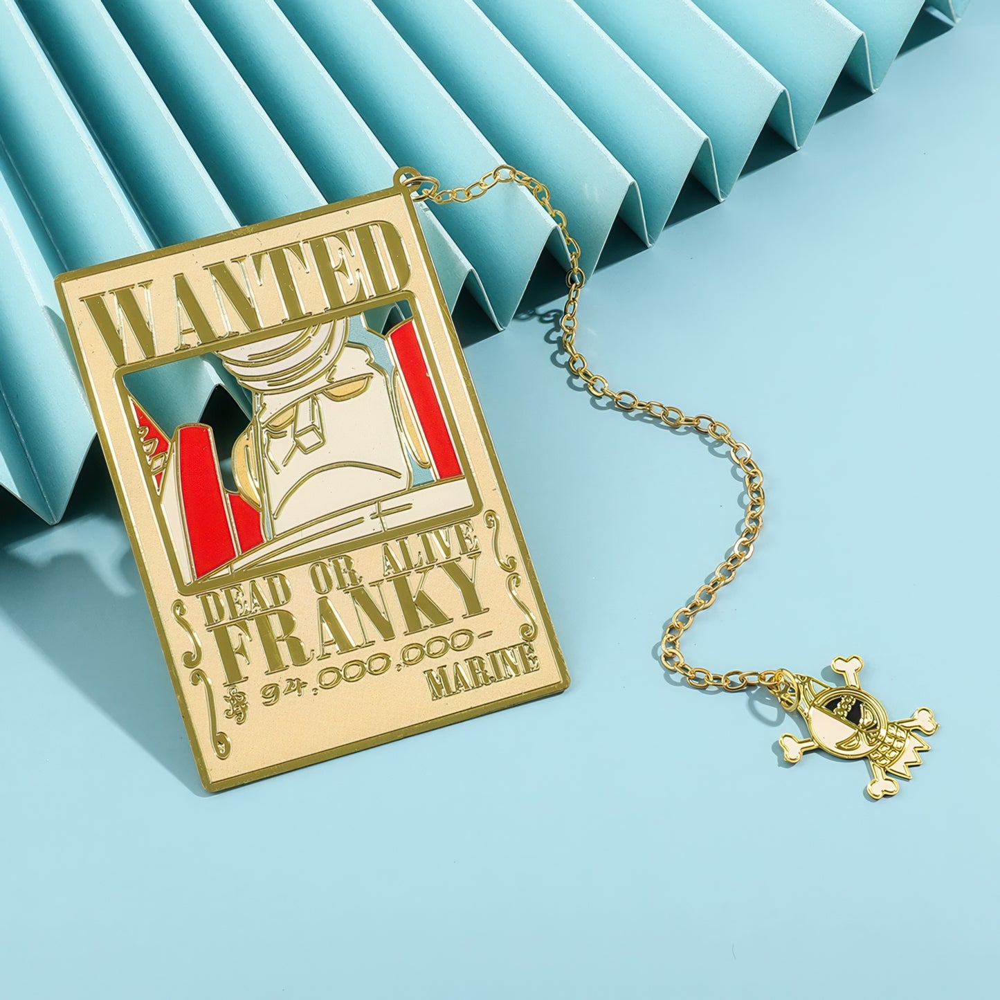 'One Piece' Manga Theme Metal Bookmark