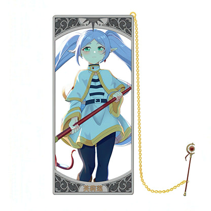Frieren Anime Themed Metal Bookmark