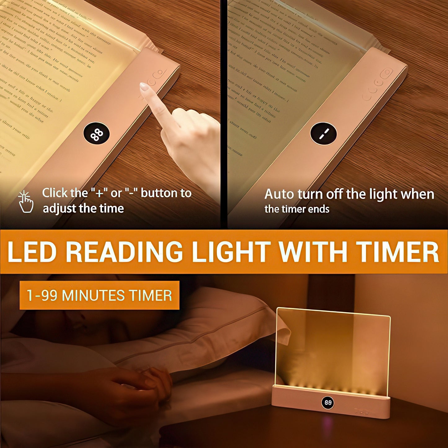 Flat Panel Night Vision Serene Light Reading Screen