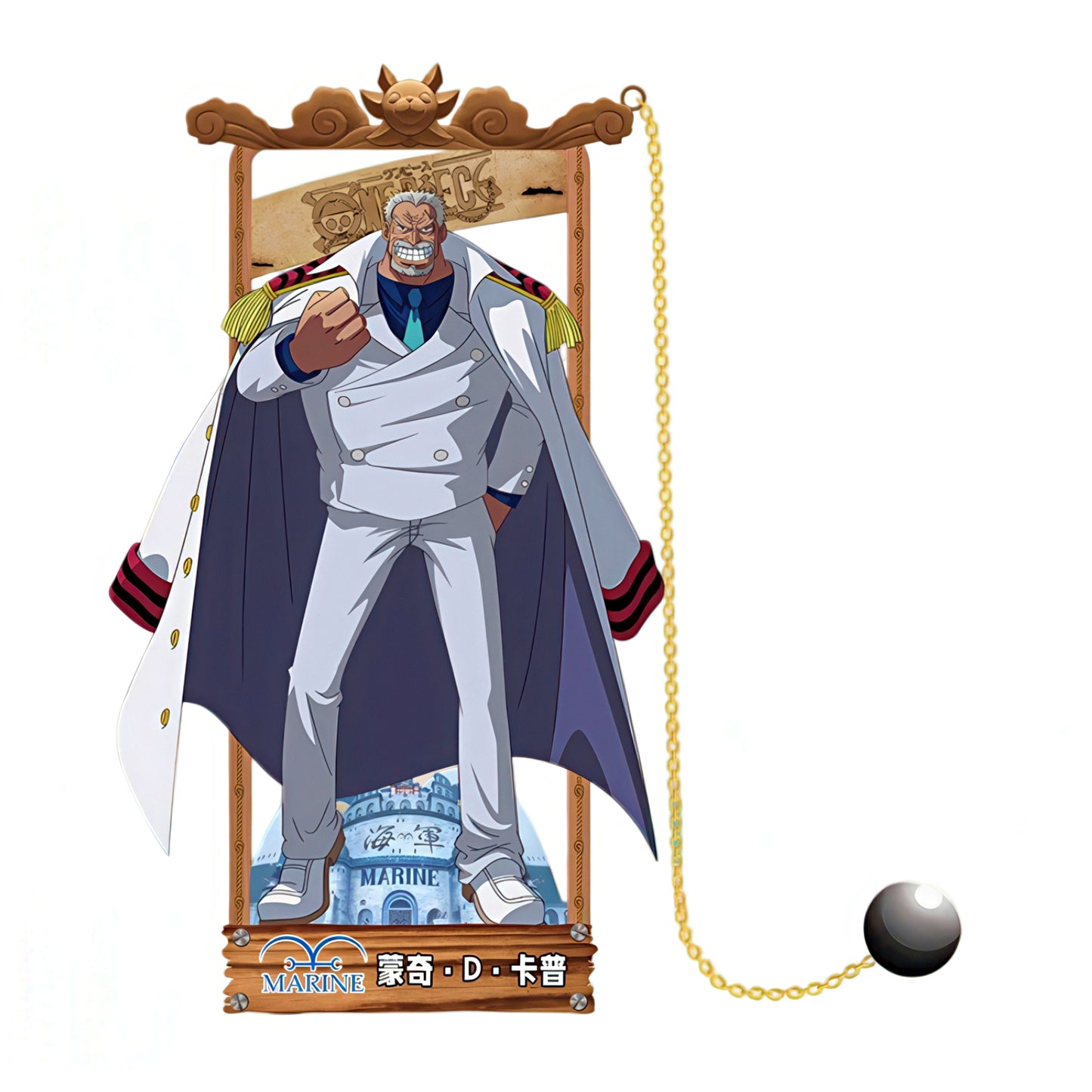 One Piece Manga Characters Metal Bookmark