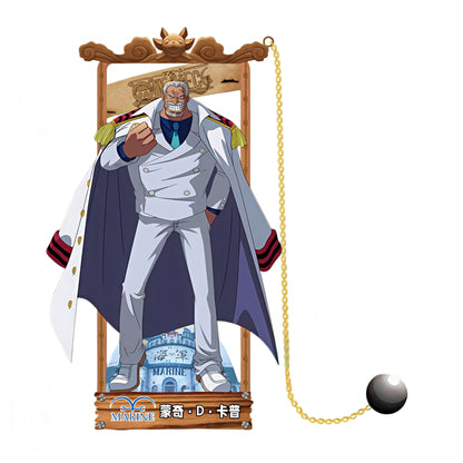 One Piece Manga Characters Metal Bookmark