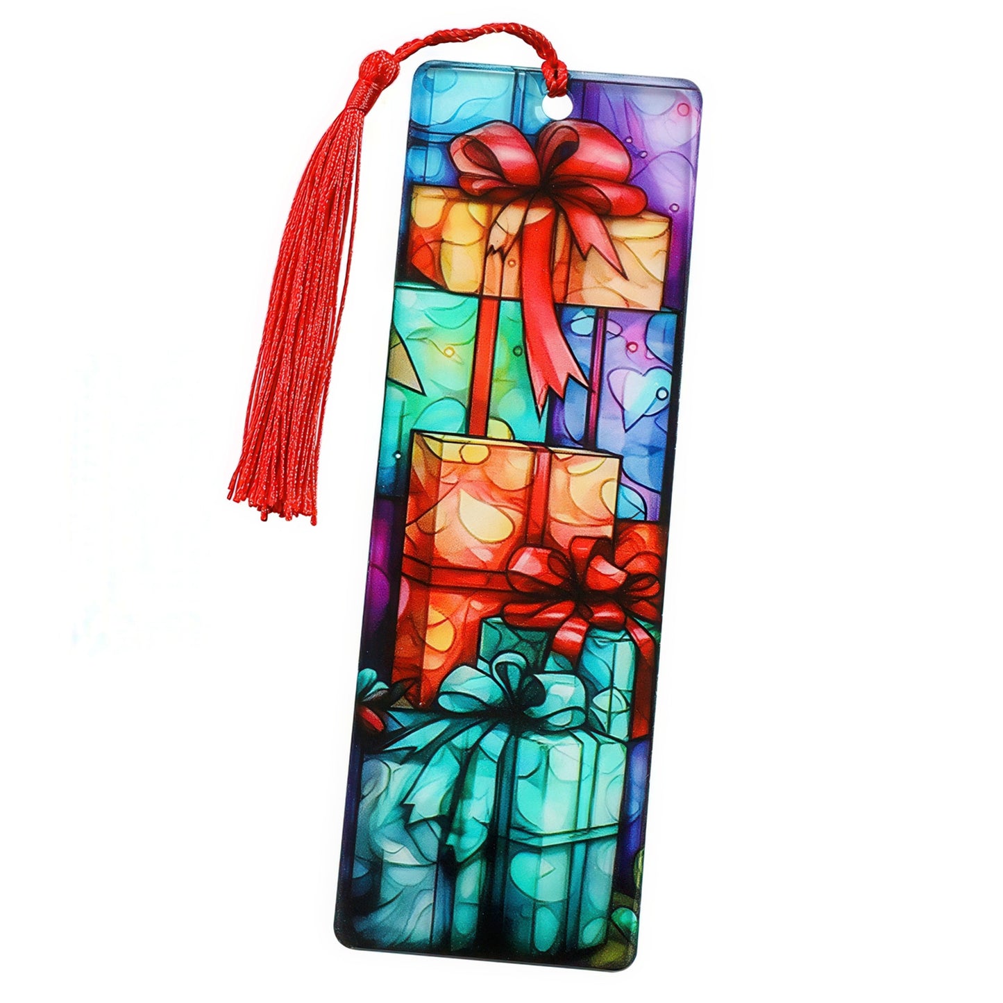 Christmas Theme Acrylic Bookmark