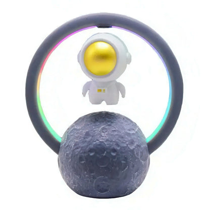 Floating Astronaut Bluetooth Speaker with Ambient Lighting