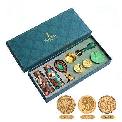 Vintage Styled Wax Seal Stamp Set