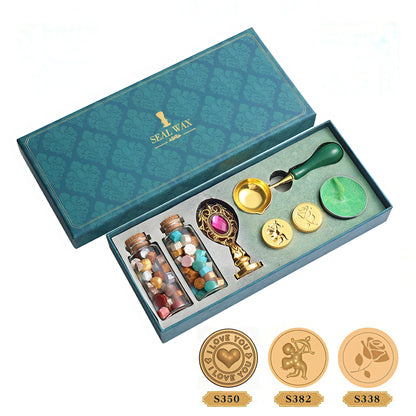 Vintage Styled Wax Seal Stamp Set