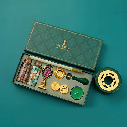 Vintage Styled Wax Seal Stamp Set