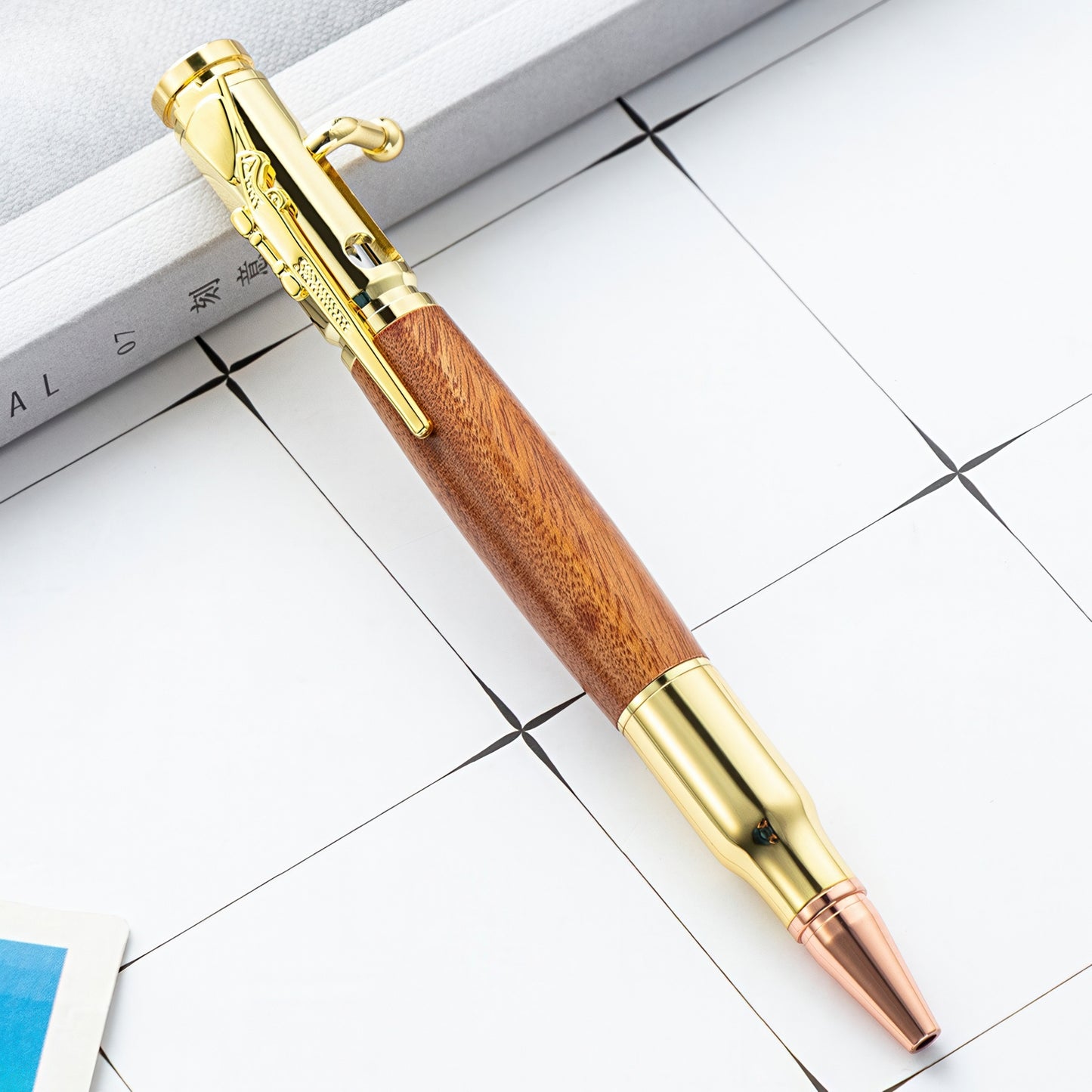 Bullet Shaped Bolt Action Ballpoint Pen