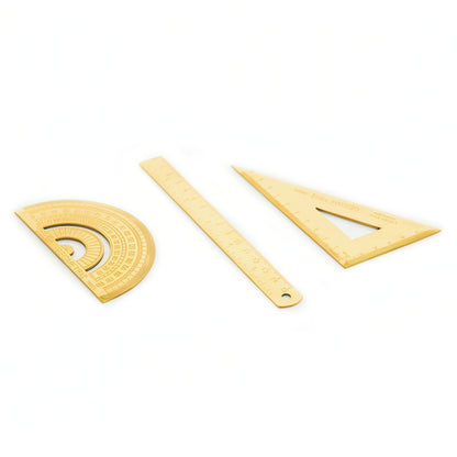 Stainless Steel Ruler Set