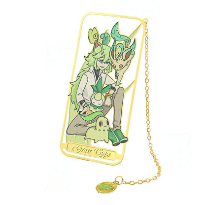 Pokemon Trainers Metal Bookmark