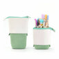 Colorful Retractable Stand Up Pencil Case