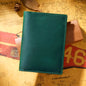 Dyed Cowhide Multifunctional Passport Holder