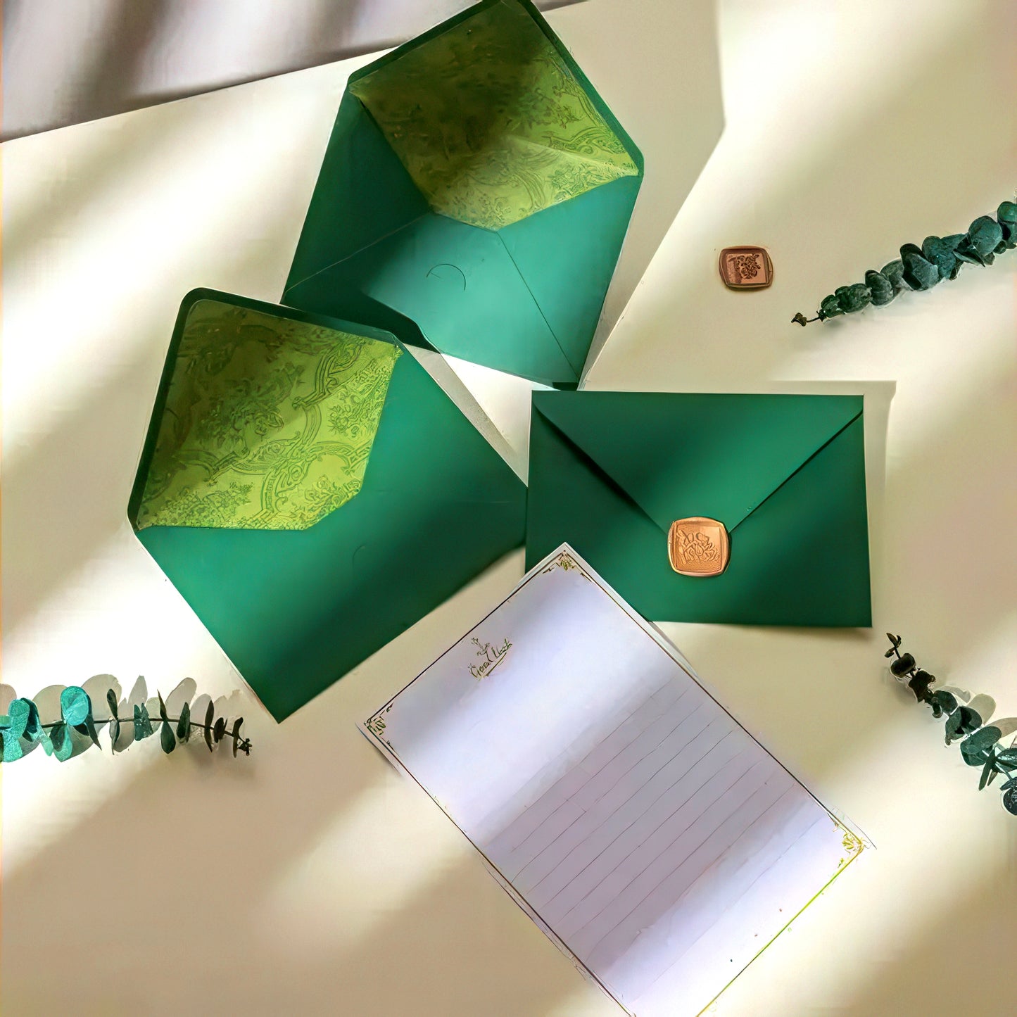 Envelopes with Inner Royal Patterns