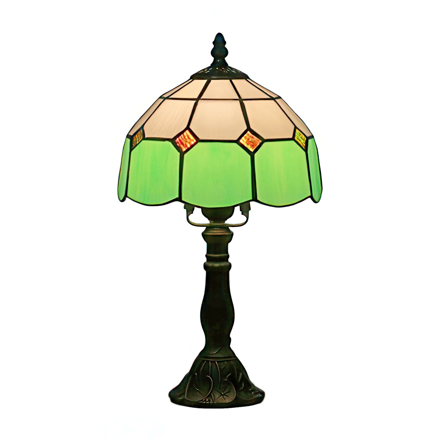 Tiffany Style Stained Glass Table Lamp
