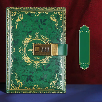 B6 Vintage Style Notebook with Combination Lock