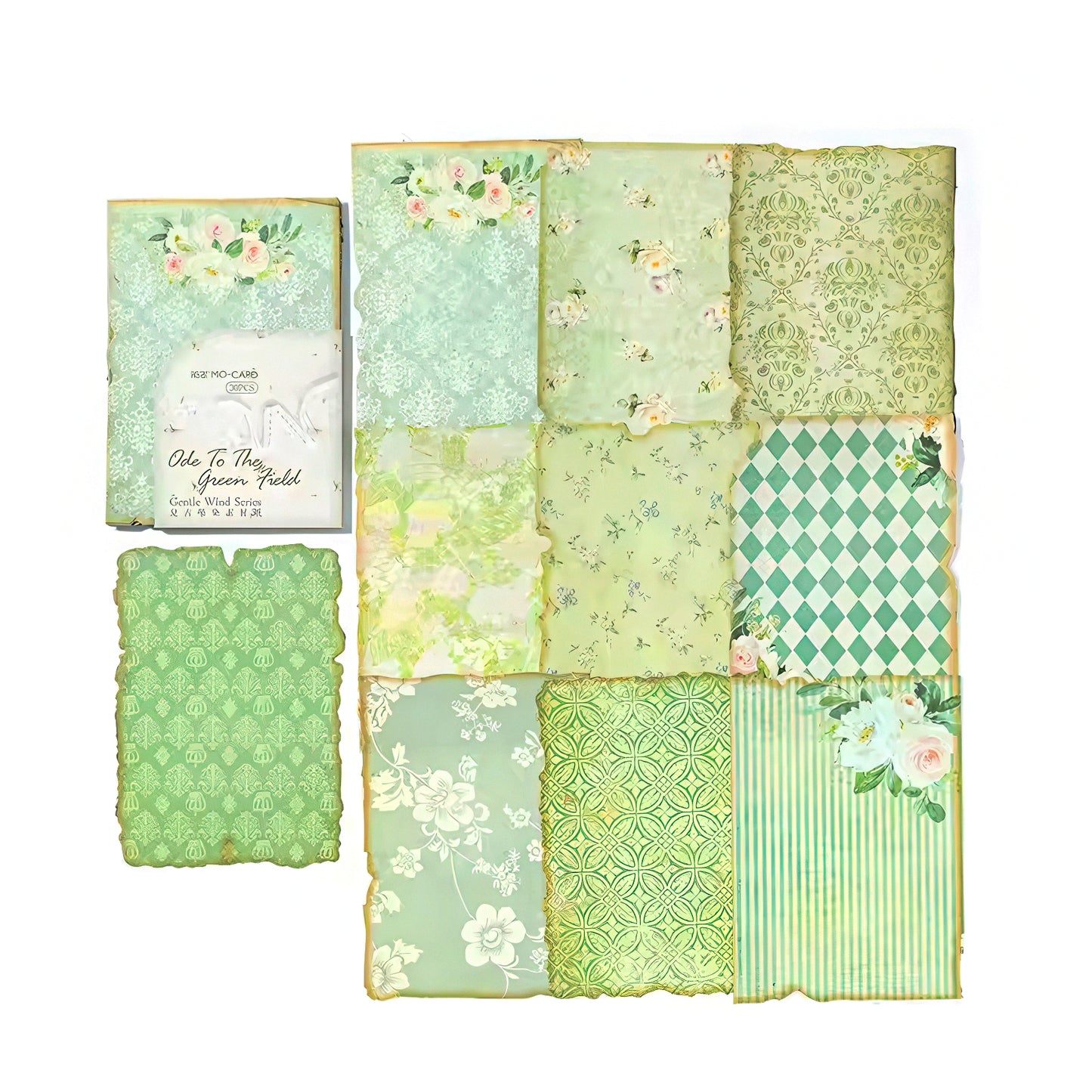 Gentle Wind Series Scrapbook Paper Set