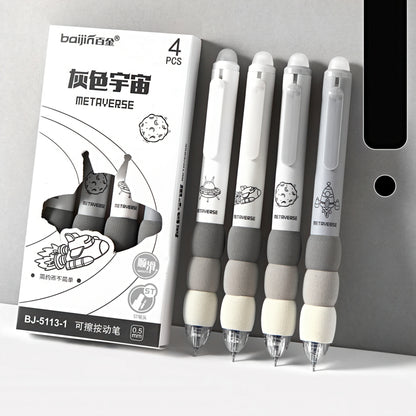 Cute Soft Grip Erasable Gel Pen Set