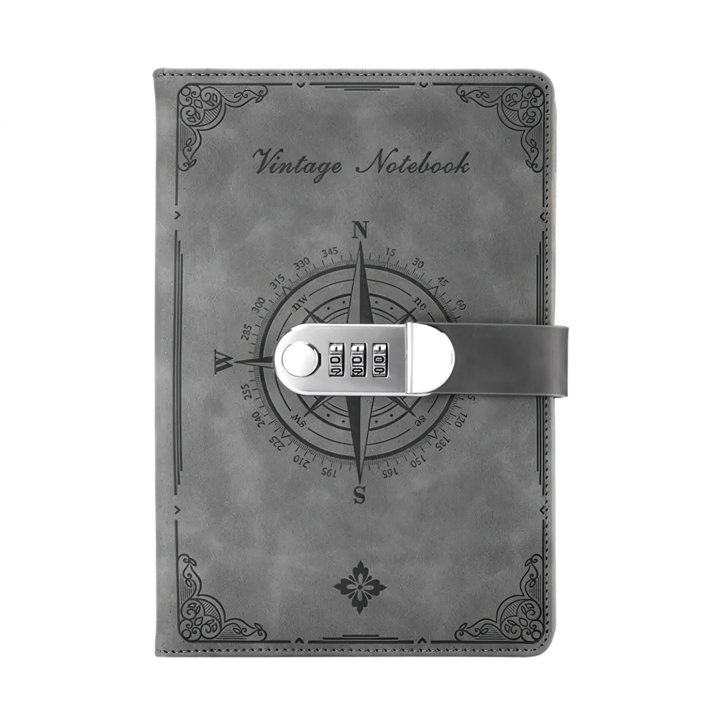 A5 Notebook with Combination Lock