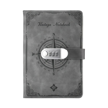 A5 Notebook with Combination Lock