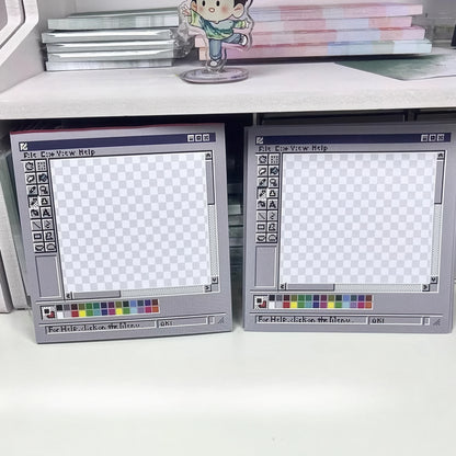 Microsoft Paint Software Window Sticky Notes