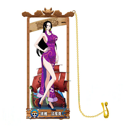 One Piece Manga Characters Metal Bookmark