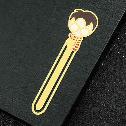 Harry Potter Themed Metal Bookmark