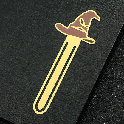 Harry Potter Themed Metal Bookmark