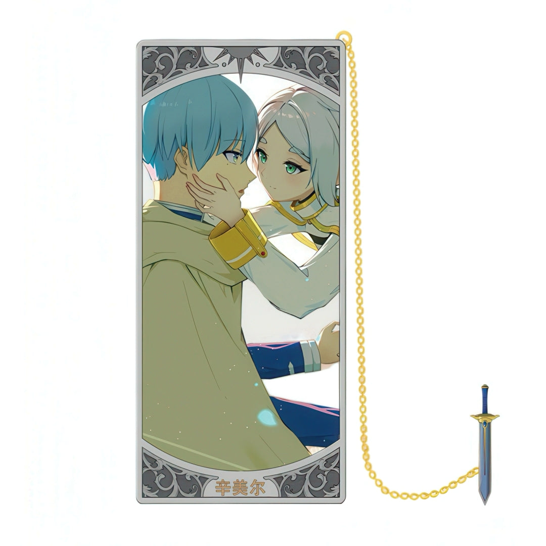 Frieren Anime Themed Metal Bookmark